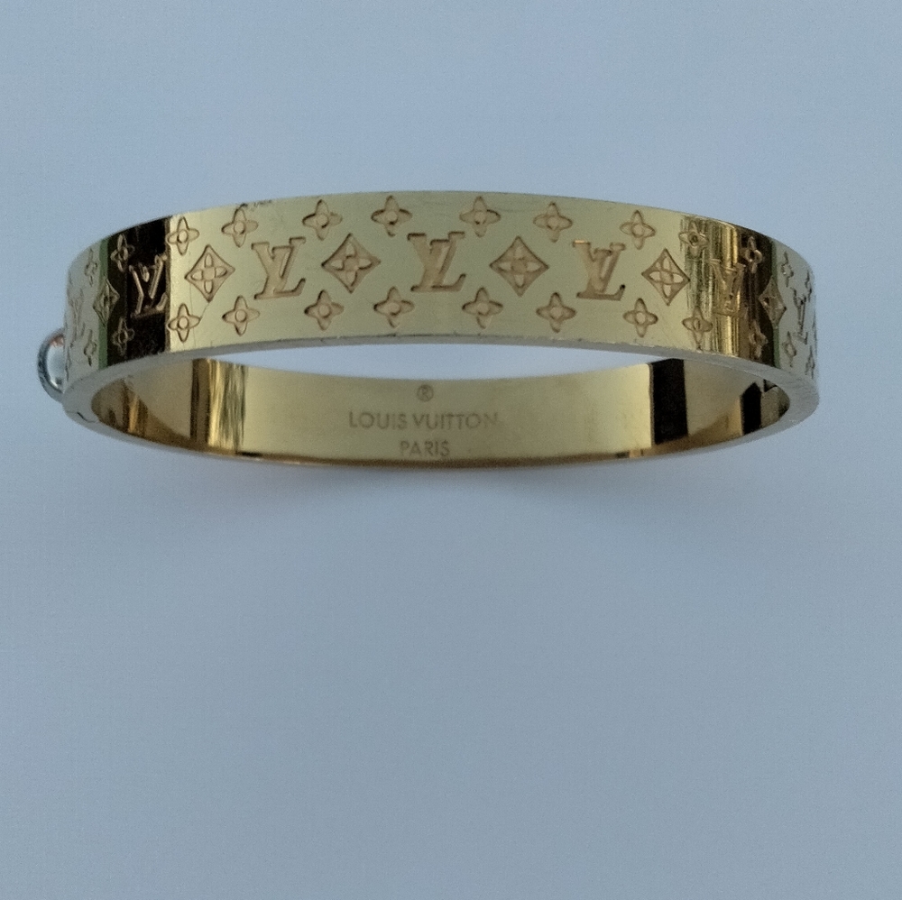 Louis Vuitton gold bracelet